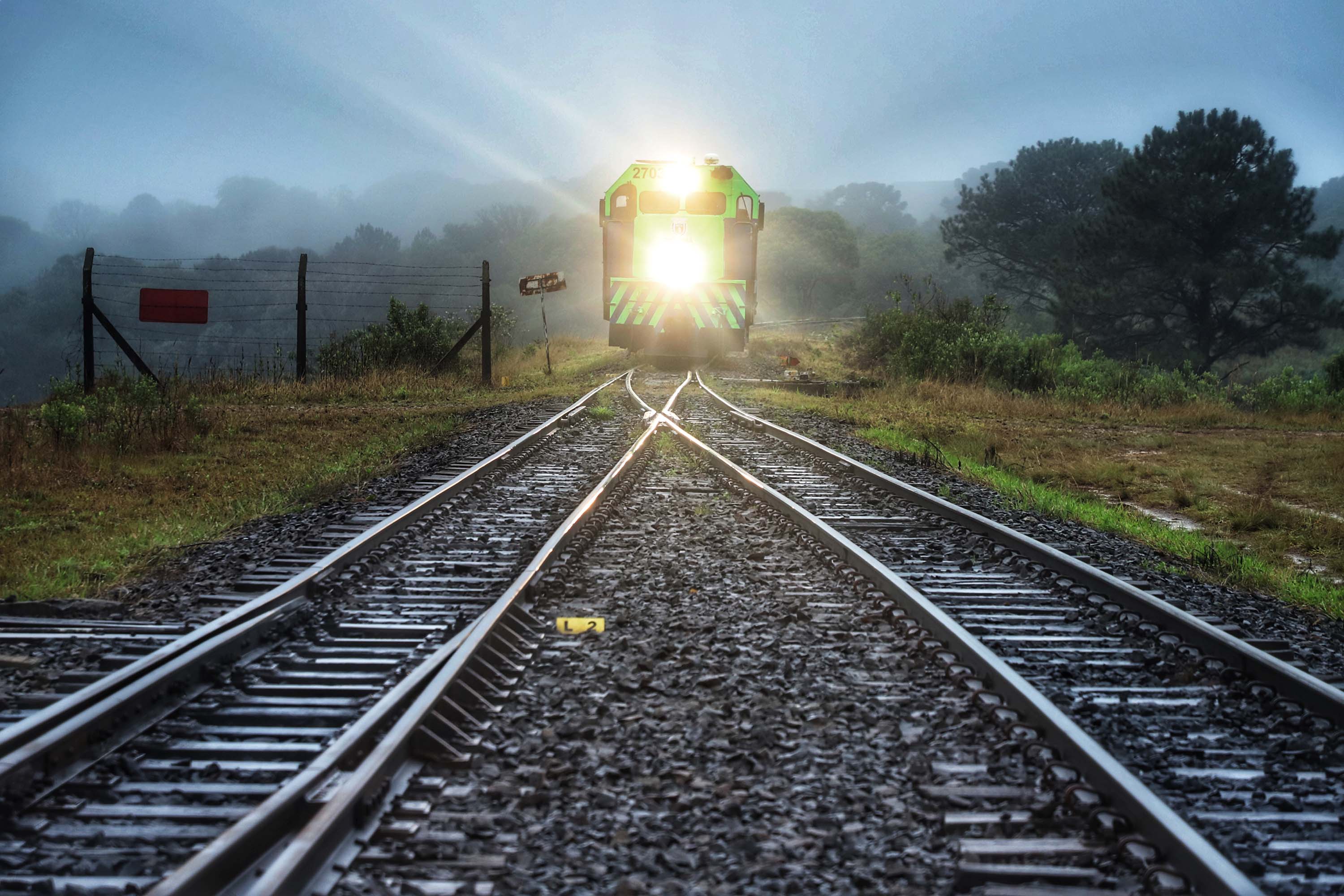 Vagão de trem da Ferroeste